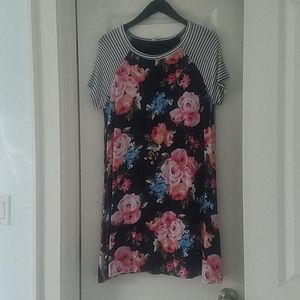 Pinkblush maternity dress.